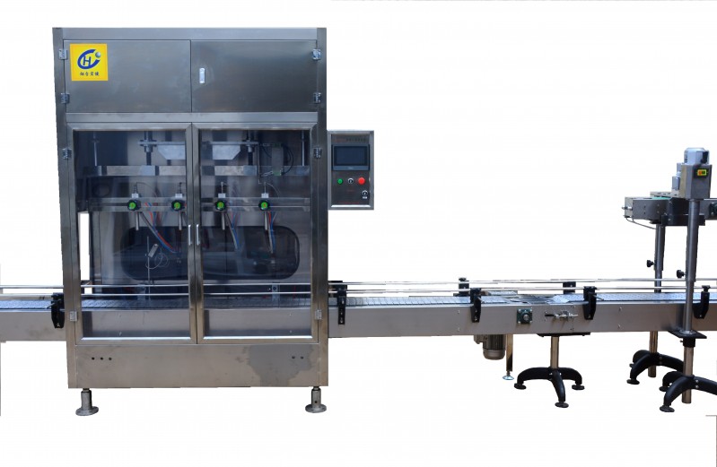 4頭全自動食用油灌裝機(jī)